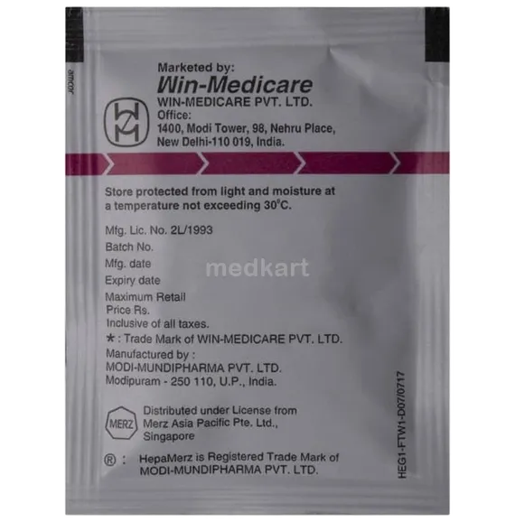 hepa merz sachet 5 gm